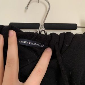 Brandy Melville cropped hoodie